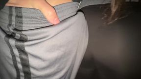Big-assed Woman Grabs Stranger's Dick