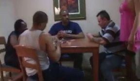 wife impregnated by blacks after husband loses her in poker game 240p