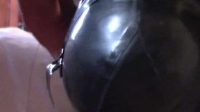 bound milf takes cock in mouth and cumshot on face