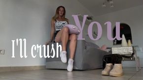 Ich zertrete dich wie dieses plüschie 😈💖