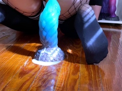 Stacked brunette goes solo toys and masturbation