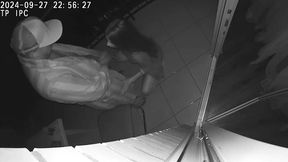 Real cheating! Wife and friend fuck on a hotel balcony  Taboo sex