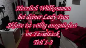 Slave Is Completely at the Mercy of the Bondage Bag Part 1-2