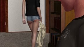 My Petite 19 Years Old Young Masturbates in Bathroom at Night