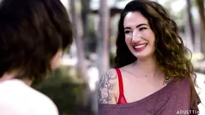 Modern-day Sins - Lesbians Arabelle Raphael and Casey Calver Seduce Ex BF for Cum Swapping 3-way