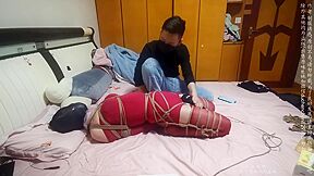 Chinese Breathplay Bondage