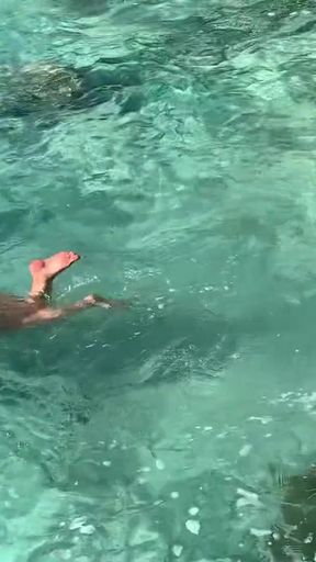 Monika Fox Stopped A Tour Bus To Swim Naked In Sea   Clip 1