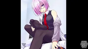 Anime Vixen Lures Overheated Fan with Seductive Foot tease Pleasure Challenge
