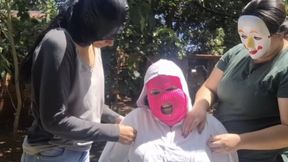 Uncontrollable tickling, I'm laughing my ass off