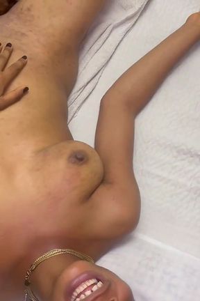 African Lovers in Bed