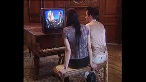 Euro Orgy Dildo and Piss Fun!