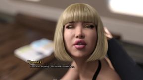 Grandma's House - Gameplay - Roleplay - Big Ass Wife Sucks Cock in Front of Cuck Husband in Plane
