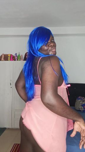 Twerking and and Cumming While Sitting on My Dildo