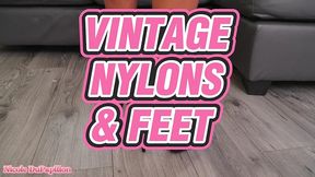 vintage nylons and feet