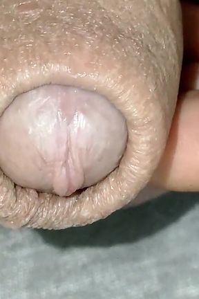 Cheesy Cock Close up and Body Shaking Orgasm