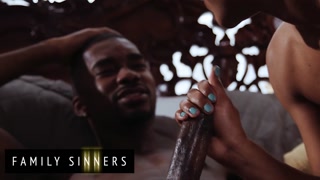 FAMILY SINNERS - What Would You Do if your Ebony Step Sis Was This Hot?! Compilation