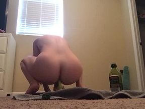 Jessica Monaco hard anal hairbrush