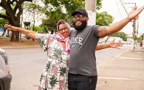 Fat Belly Granny Rough Ass Fucked in My Van