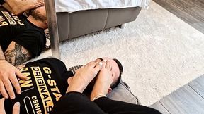 Sweaty Amateur Foot Domination - 3 Videos in 1