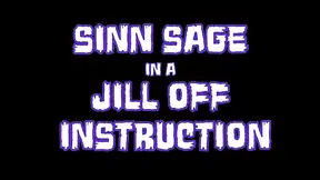 Jill-off instructions featuring Sinn Sage