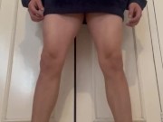 Enorme sorpresa debajo de mi chamarra (LLUVIA DE LECHE) PARTE1 💦🍆