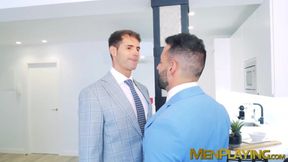 Horny Dani Robles fucked hard the muscular butt of hottie Massimo Arad