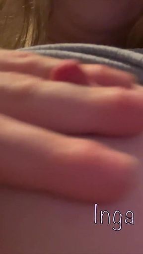 I Play with My Hard Nipples