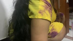 indian big boob aunty