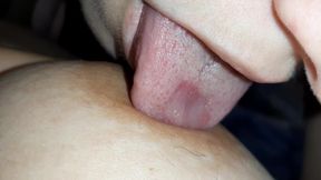 Hot lesbian threesome with licking, kissing, sucking, biting nipples