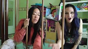 2 abdl caregivers watch you messing diaper in crib caroline pierce