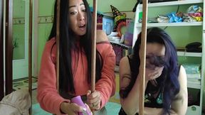 2 abdl caregivers watch you messing diaper in crib caroline pierce