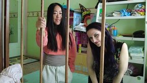 2 abdl caregivers watch you messing diaper in crib caroline pierce