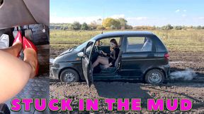 TANYA STUCK IN THE MUD NYLON HIGH HEELS HD 1080 (real video) FULL VIDEO 32 MIN