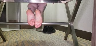 Shoe Removal and Foot Rubbing