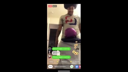 BBW Treesh Sucking Dick on Facebook Live!