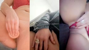 compilation en pov de ma petite chatte de milf salope et gourmande
