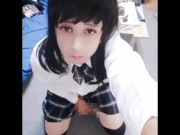 るる　おとこの娘　コスプレ　オナニー　/ 　Transgender　Masturbation　 Cosplay　Handjob