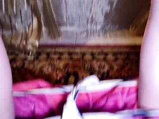 Teen sucks shlong on her knees in advance of getting drilled standing up