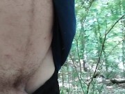 BWC out while hiking on a trail