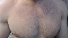 American Model Brock Shows Off His Body