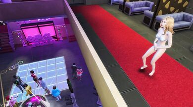 The Sims 4 public masturbation at nightclub: Wicked Sex Episode 7
