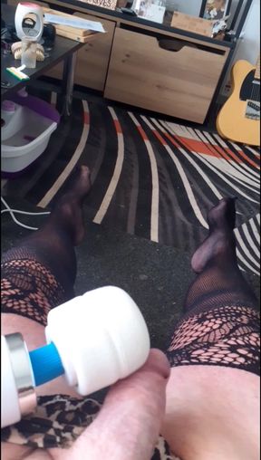 Stockings cum shot