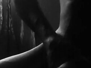 Masturbating to loud anal porn