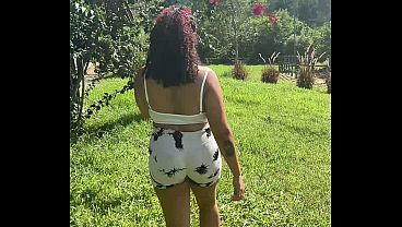 Amateur GF sucks cock and shows big tits