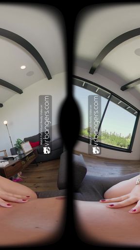 Epic moment from &quot;VR Bangers insane fucking with Violet Myers in VR Porn&quot;