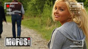 Jenna Lovely Showcases Her Boobs Publicly, Followed By Rough Sex And A Dirty Faceline