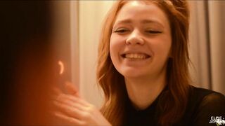 18 Year Old Give Oral Sex on Her First Date Right into Restaurant