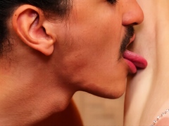 Armpit Fetish And Bareback Fuck With Hot Shemale