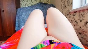 Gorgeous Crossdresser Giving Naughty Smiles While Dancing Slowly