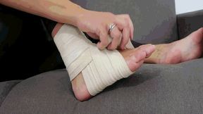 My ankle hurts a lot WMV